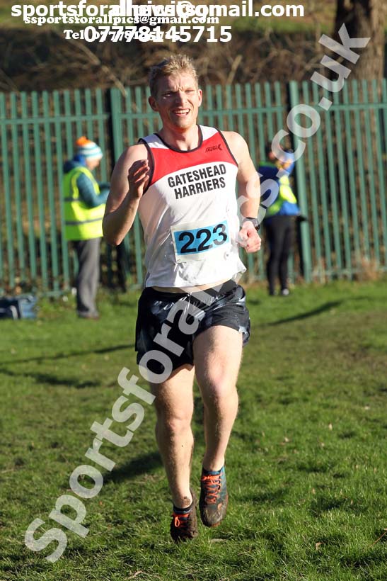 Senior mens 2020 Birtley Cross Country Relay, County Durham.  Photo: David T. Hewitson/Sports for All Pics